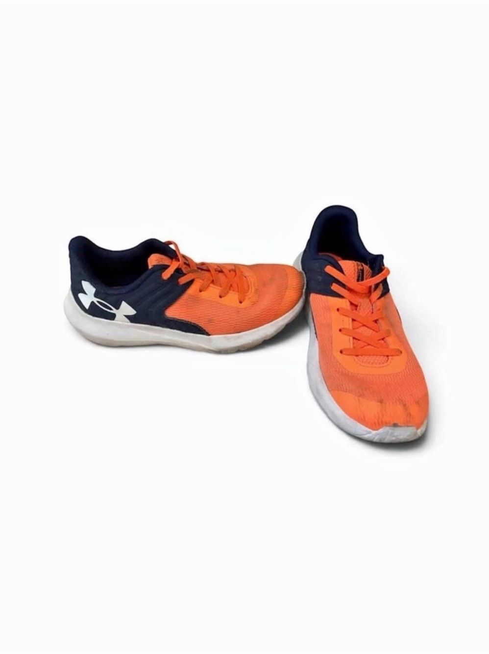 Under Armour Grade School Charged Pursuit 3 Running Shoes Orange & Blue